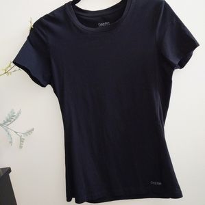 Calvin Klein black tee shirt, M